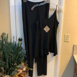 Stunning black pantsuit! Top szM pants szL